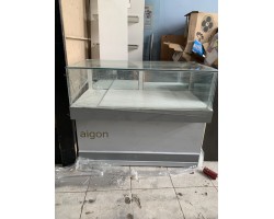 TỦ KÍNH TRƯNG BÀY VÀNG BẠC, TRANG SỨC MS1033